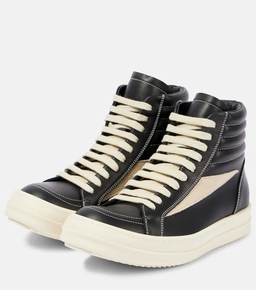 Rick Owens Vintage leather high-top sneakers | Thumbnail 2 Rick Owens Vintage leather high-top sneakers | Thumbnail 2