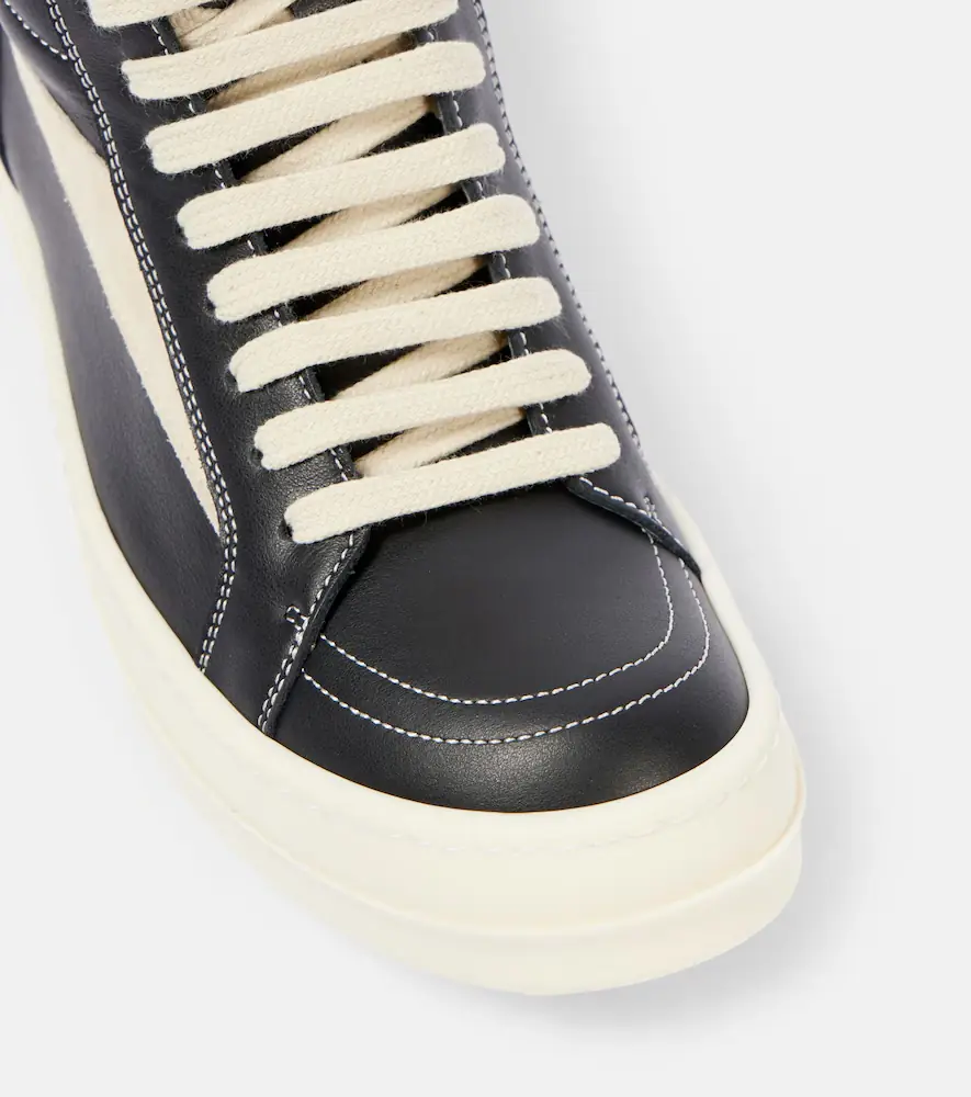 Rick Owens Vintage leather high-top sneakers | Thumbnail 3 Rick Owens Vintage leather high-top sneakers | Thumbnail 3