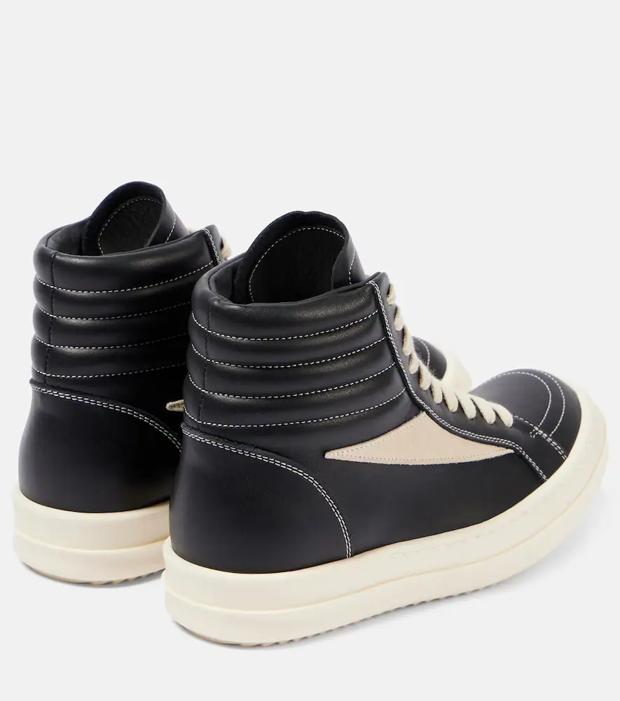 Rick Owens Vintage leather high-top sneakers | Thumbnail 4 Rick Owens Vintage leather high-top sneakers | Thumbnail 4