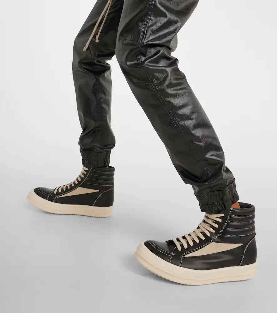 Rick Owens Vintage leather high-top sneakers | Thumbnail 5 Rick Owens Vintage leather high-top sneakers | Thumbnail 5