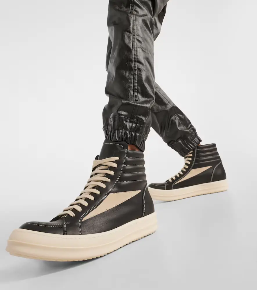 Rick Owens Vintage leather high-top sneakers | Thumbnail 7 Rick Owens Vintage leather high-top sneakers | Thumbnail 7