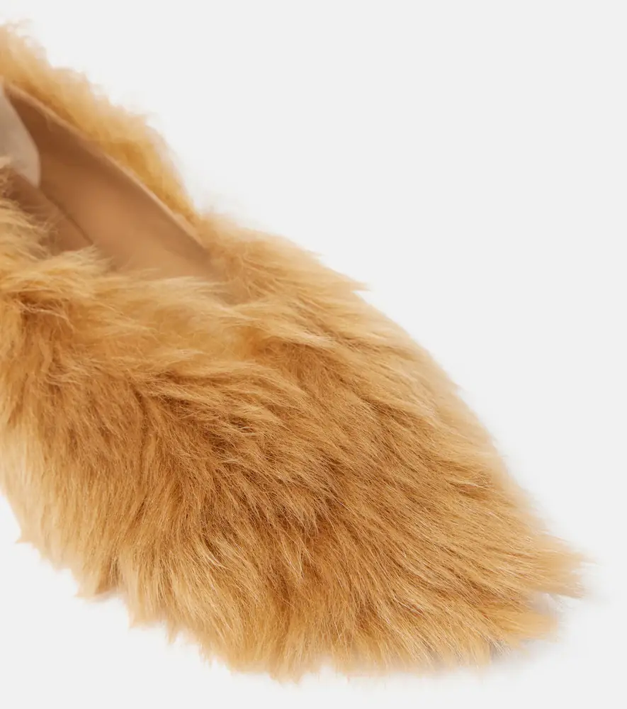 The Attico Eva shearling ballet flats | Thumbnail 4