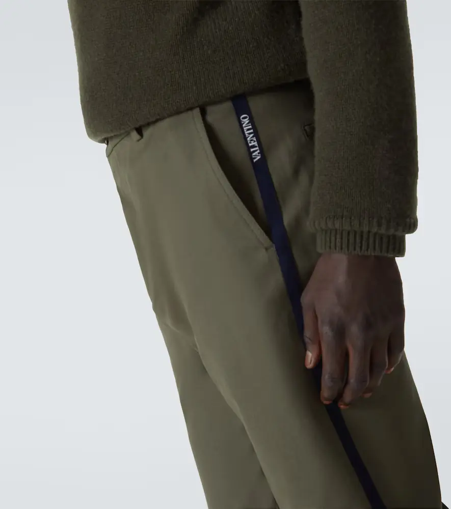 Valentino Garavani Cotton straight pants | Thumbnail 3