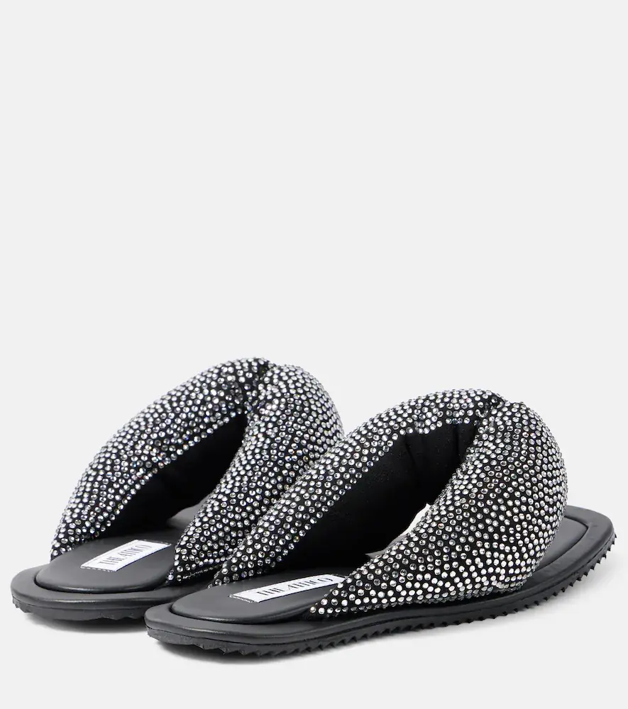 The Attico Indie embellished leather thong sandals | Thumbnail 4 The Attico Indie embellished leather thong sandals | Thumbnail 4
