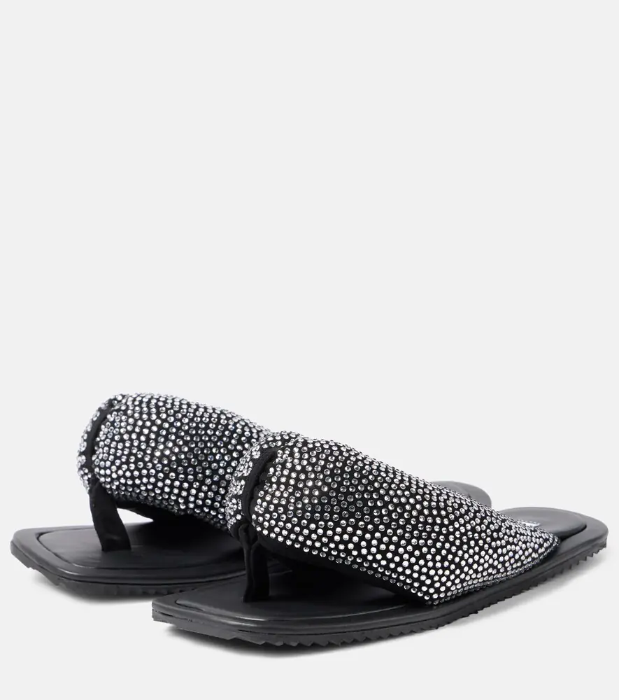 The Attico Indie embellished leather thong sandals | Thumbnail 6 The Attico Indie embellished leather thong sandals | Thumbnail 6