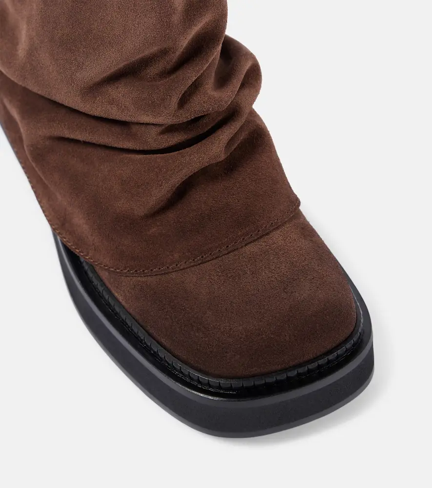 The Attico Mini Robin suede ankle boots | Thumbnail 3
