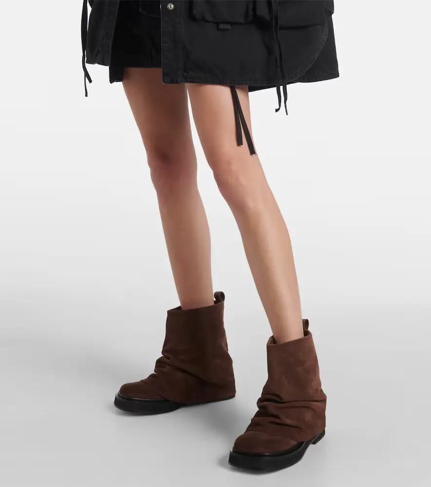The Attico Mini Robin suede ankle boots | Thumbnail 6