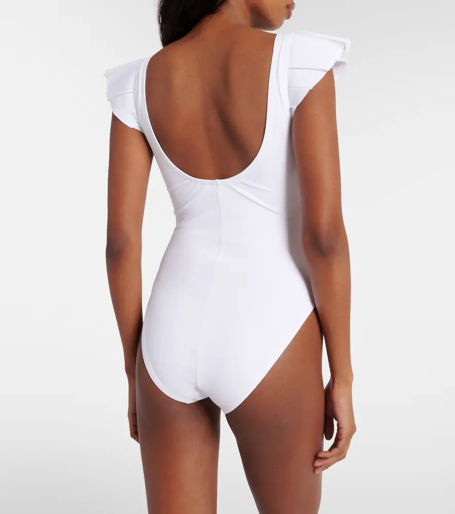 Karla Colletto Alora ruffled swimsuit | Thumbnail 5