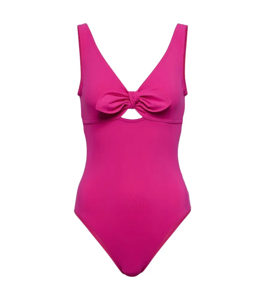Karla Colletto Bow-detail swimsuit | Image 1 Karla Colletto Bow-detail swimsuit | Image 1