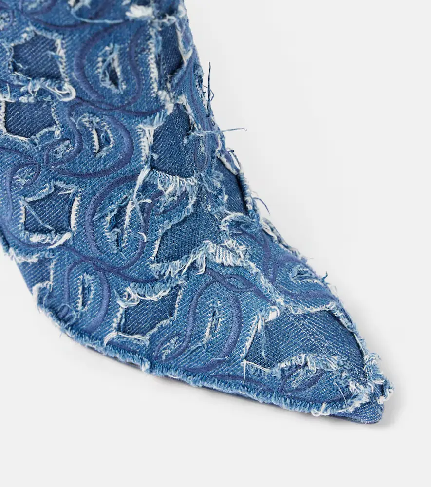 Christian Louboutin So Kate 100 denim pumps | Thumbnail 4 Christian Louboutin So Kate 100 denim pumps | Thumbnail 4