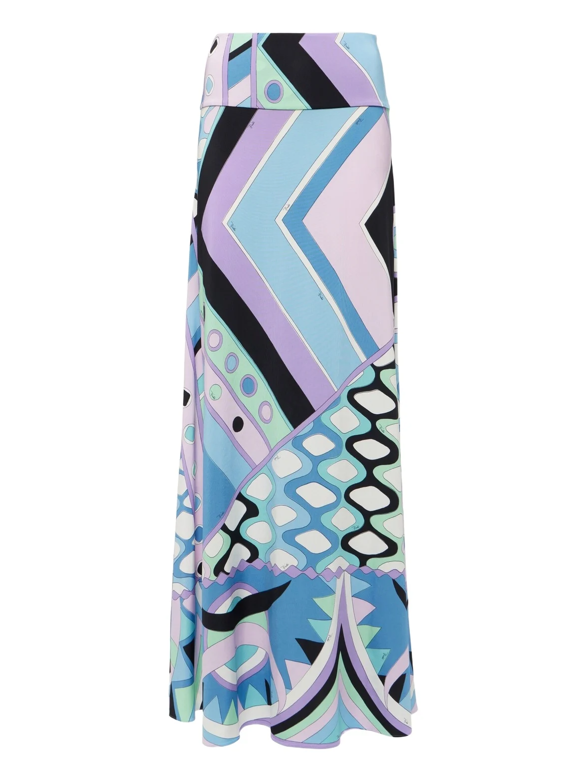 Vivara satin jersey maxi skirt