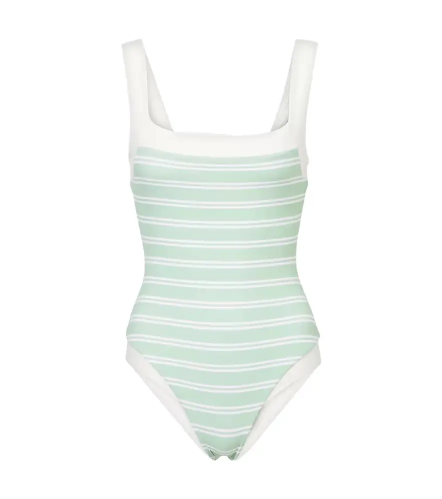 Marysia Bianco striped swimsuit