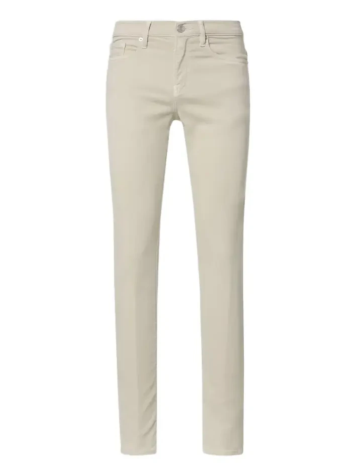 Frame High-rise slim jeans