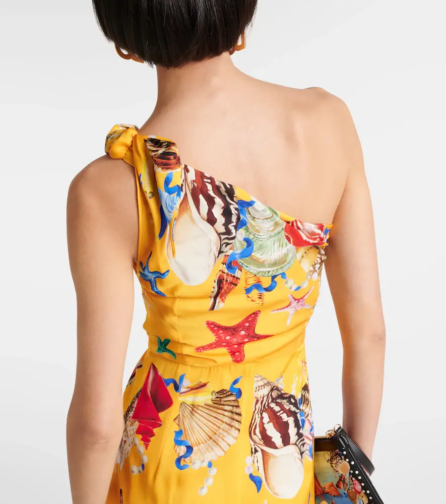 Dolce & Gabbana Capri printed silk-blend midi dress | Thumbnail 6 Dolce & Gabbana Capri printed silk-blend midi dress | Thumbnail 6