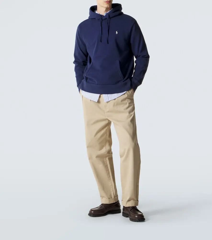 Polo Ralph Lauren Logo cotton jersey hoodie | Thumbnail 4