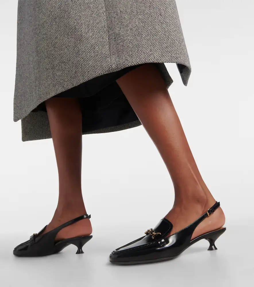 Tod's 35 leather slingback pumps | Thumbnail 6