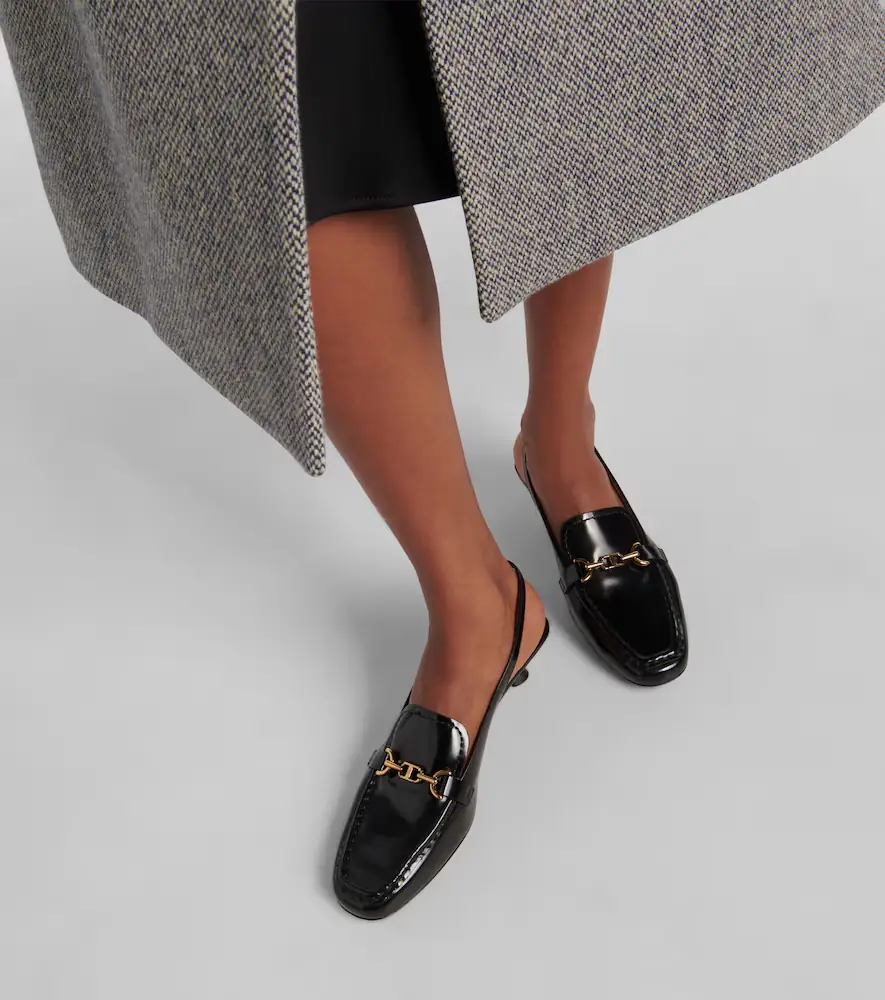 Tod's 35 leather slingback pumps | Thumbnail 7