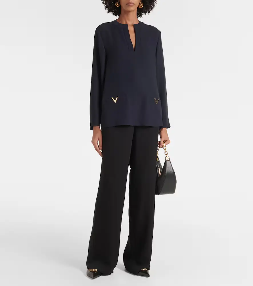 Valentino Garavani VGold Cady Couture top | Thumbnail 5 Valentino Garavani VGold Cady Couture top | Thumbnail 5