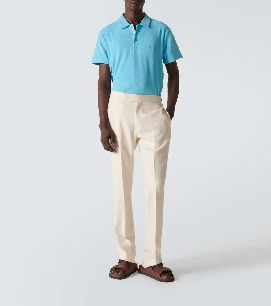 Vilebrequin Phoenix cotton-blend terry polo shirt | Thumbnail 2