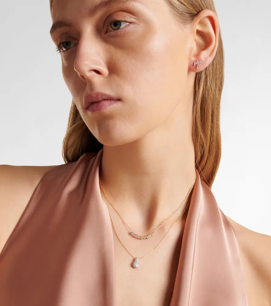 Stone and Strand Perfect Pear 10kt gold necklace with diamonds | Thumbnail 2 Stone and Strand Perfect Pear 10kt gold necklace with diamonds | Thumbnail 2