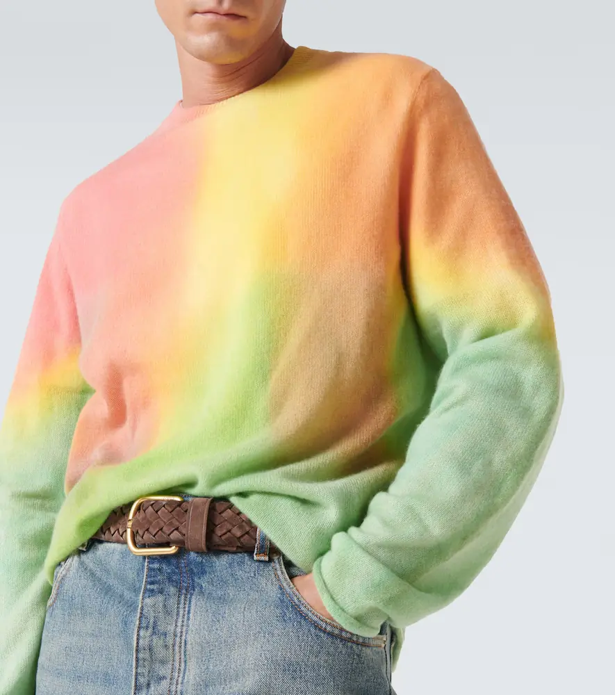 The Elder Statesman Wave Aura cashmere sweater | Thumbnail 6