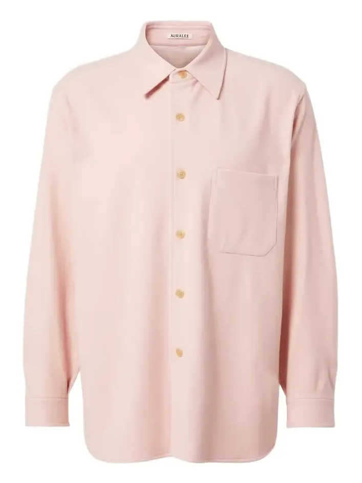 Wool flannel overshirt Wool flannel overshirt