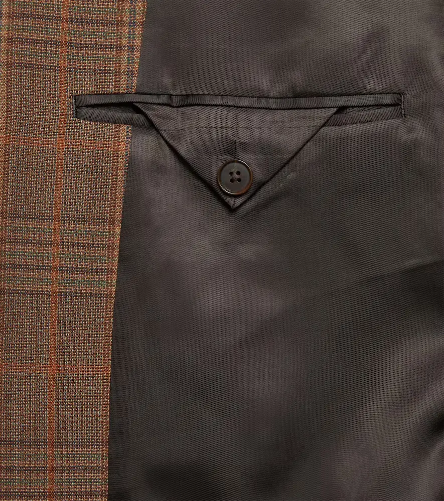Auralee Prince of Wales wool blazer | Thumbnail 2