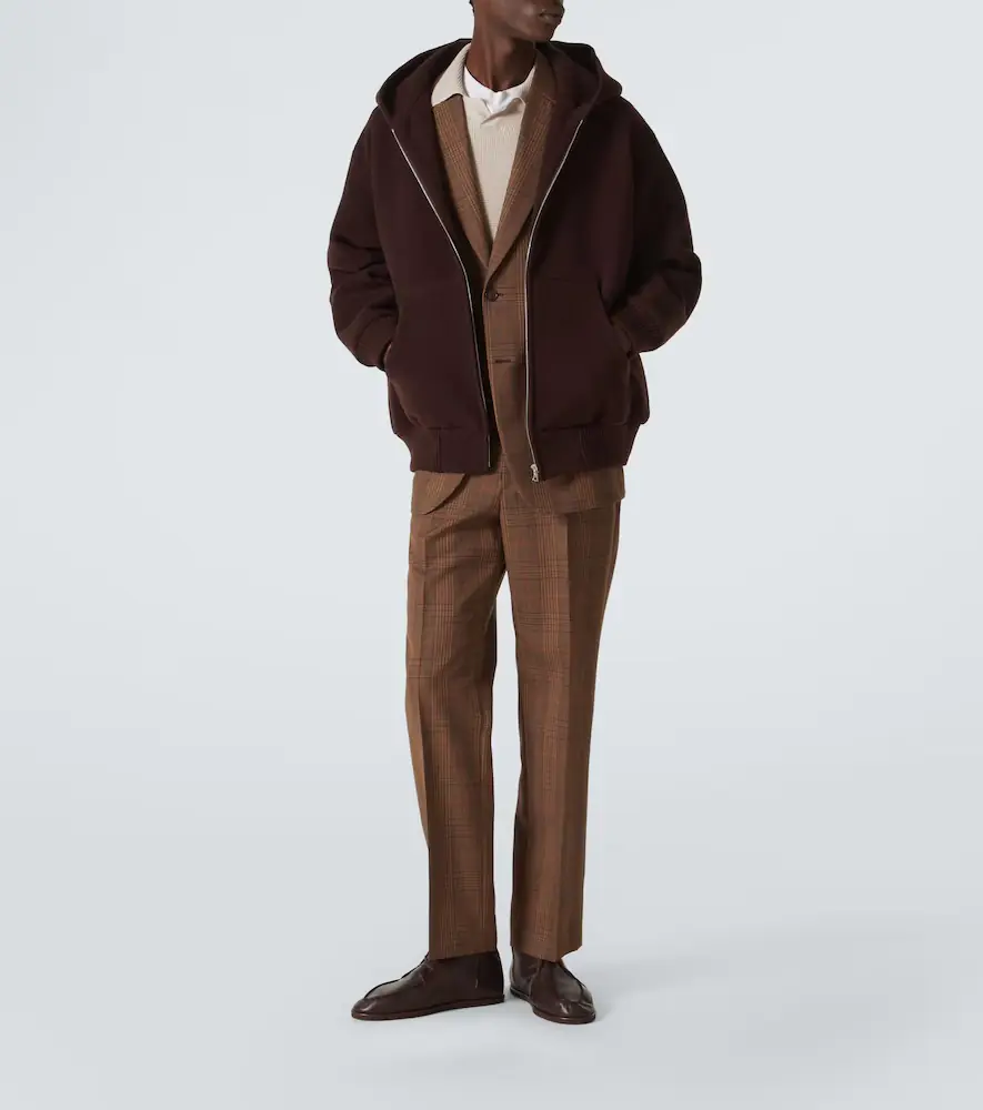 Auralee Oversized wool pile hoodie | Thumbnail 6 Auralee Oversized wool pile hoodie | Thumbnail 6