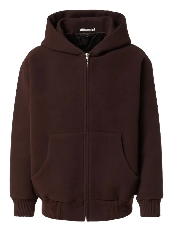 Oversized wool pile hoodie Oversized wool pile hoodie