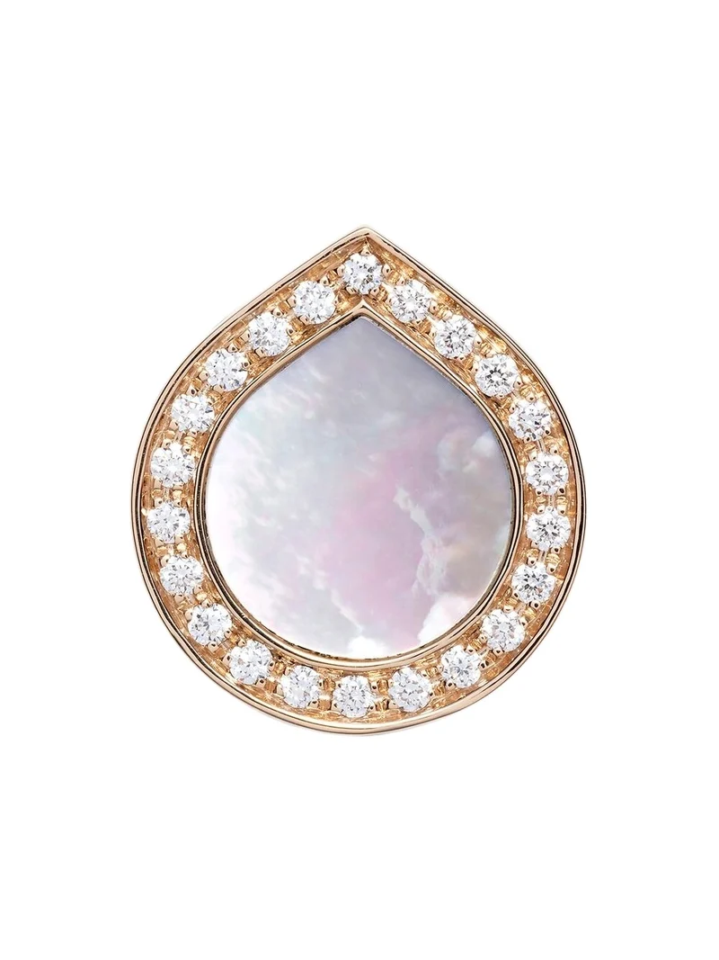 Antifer 18kt rose gold single earring with gemstones