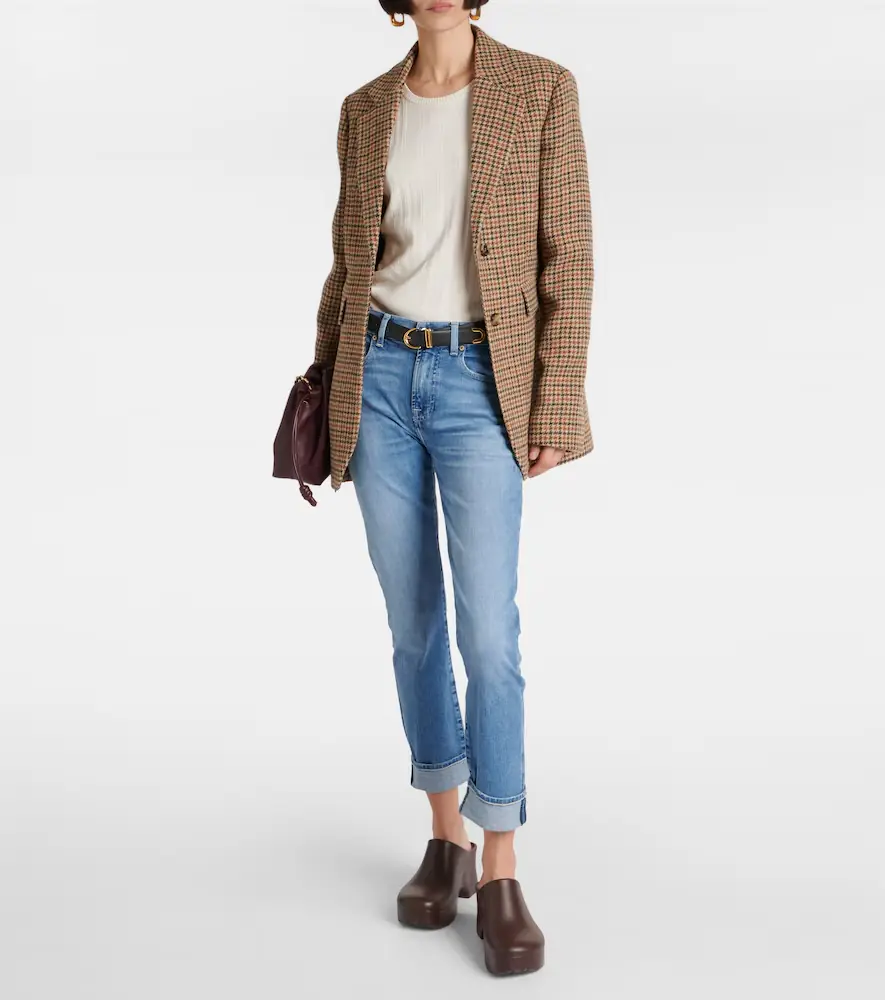 7 For All Mankind Low-rise slim jeans | Thumbnail 3 7 For All Mankind Low-rise slim jeans | Thumbnail 3