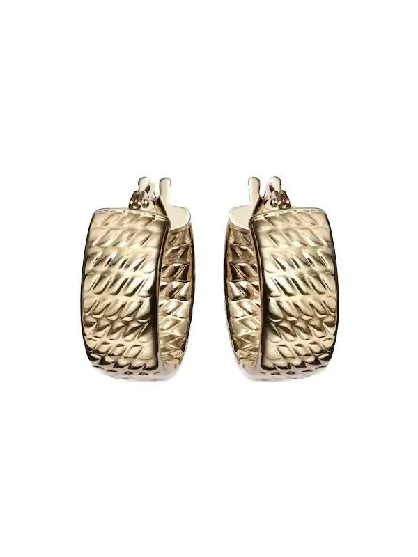 Le Groove 14kt gold hoop earrings Le Groove 14kt gold hoop earrings