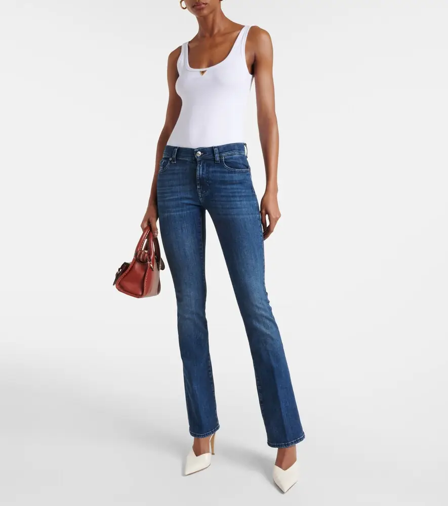 7 For All Mankind Mid-rise bootcut jeans | Thumbnail 2 7 For All Mankind Mid-rise bootcut jeans | Thumbnail 2
