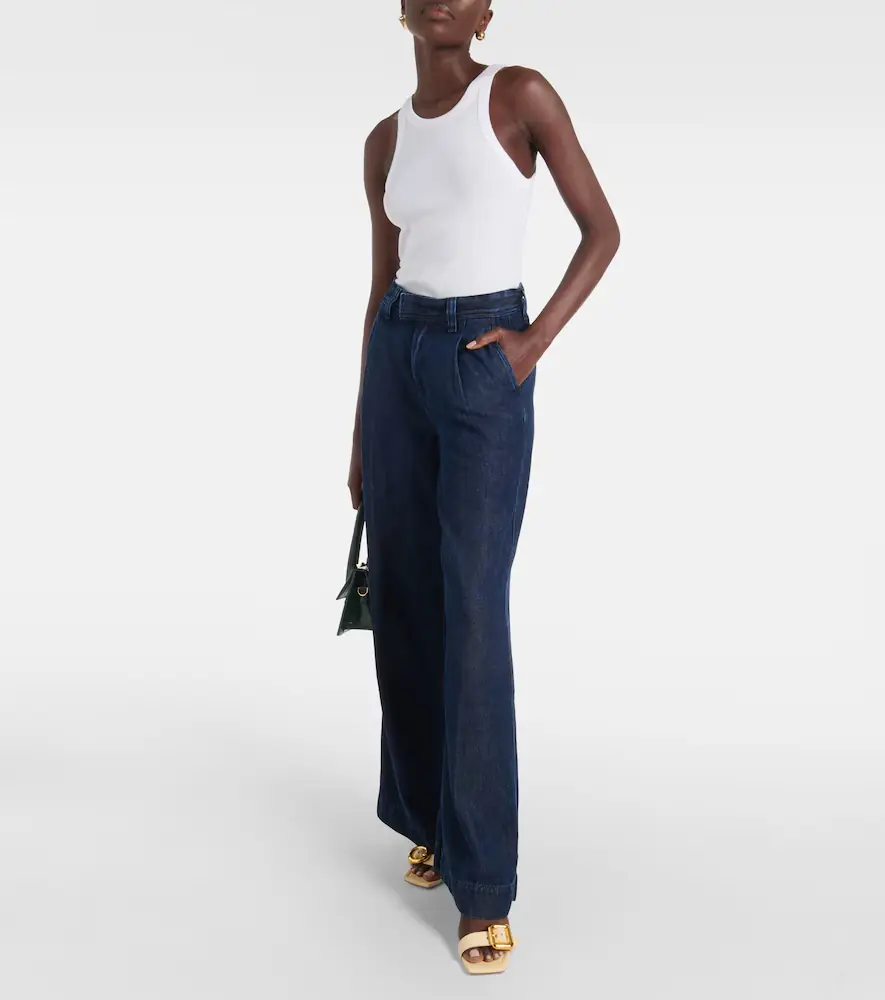 7 For All Mankind High-rise wide-leg jeans | Thumbnail 2 7 For All Mankind High-rise wide-leg jeans | Thumbnail 2