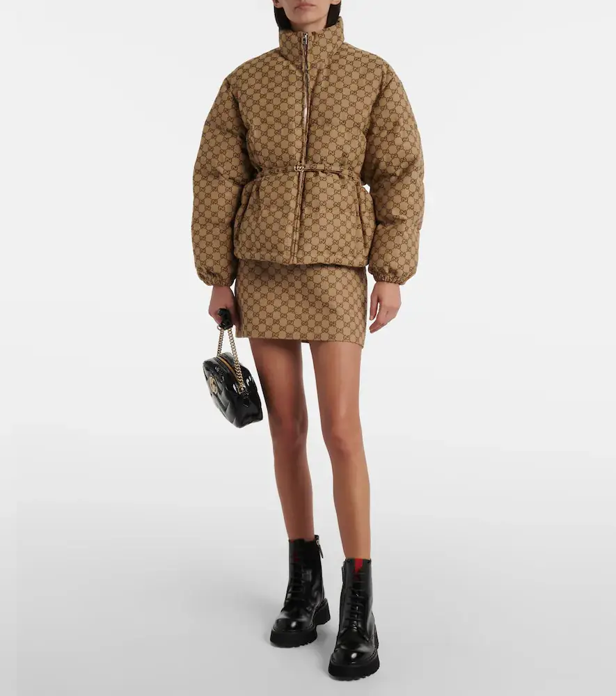 Gucci GG Canvas down jacket | Thumbnail 2 Gucci GG Canvas down jacket | Thumbnail 2