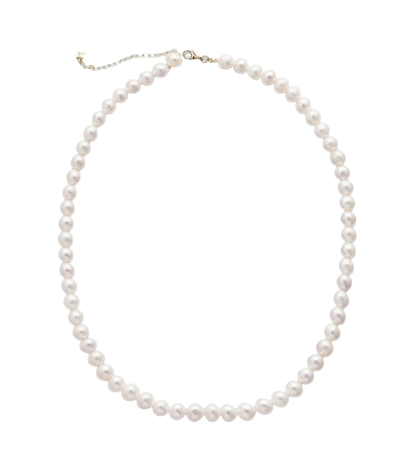 14kt gold necklace with freshwater pearls 14kt gold necklace with freshwater pearls