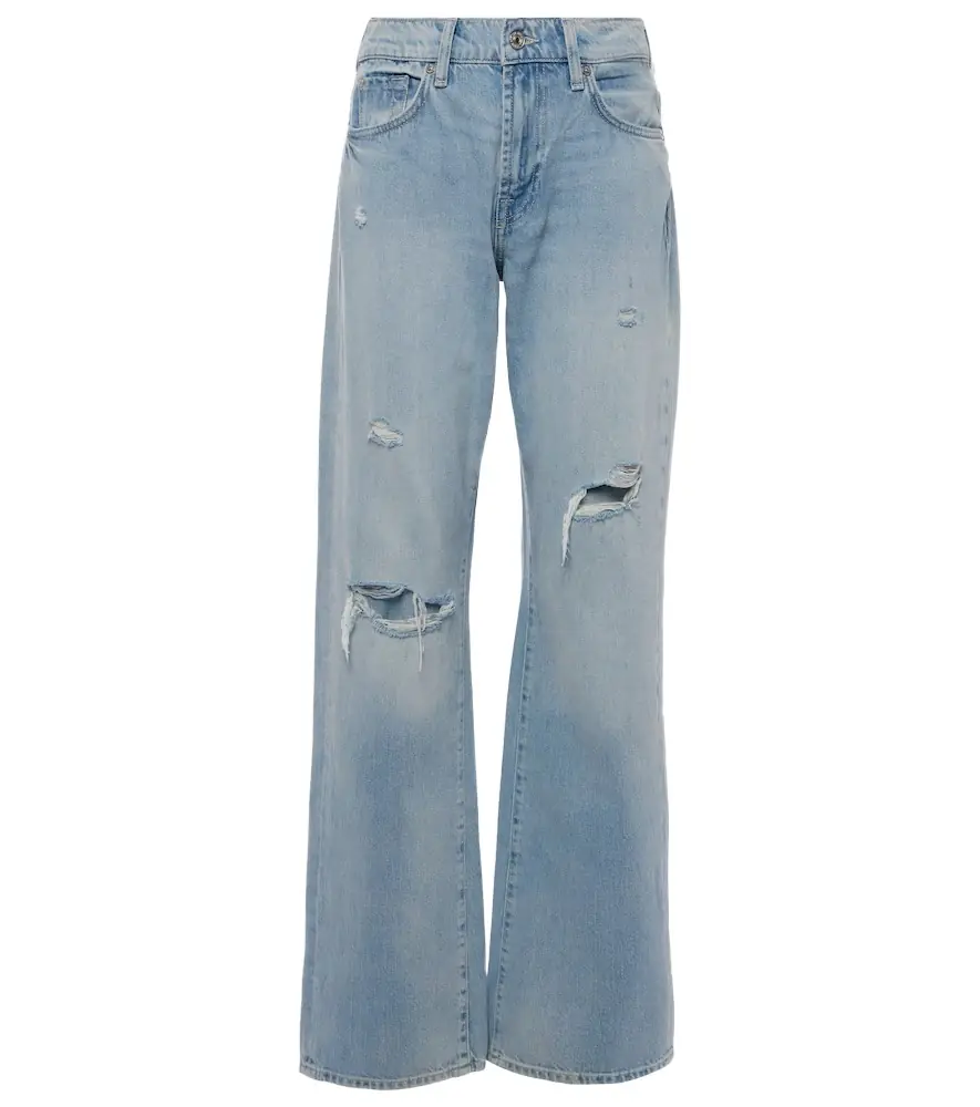 7 For All Mankind Tess high-rise straight-leg jeans | Image 1 7 For All Mankind Tess high-rise straight-leg jeans | Image 1