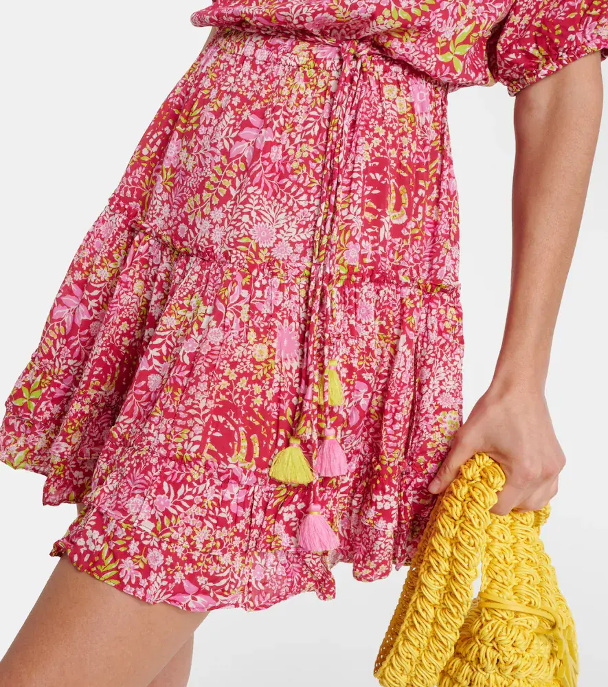 Poupette St Barth Bona floral minidress | Thumbnail 2