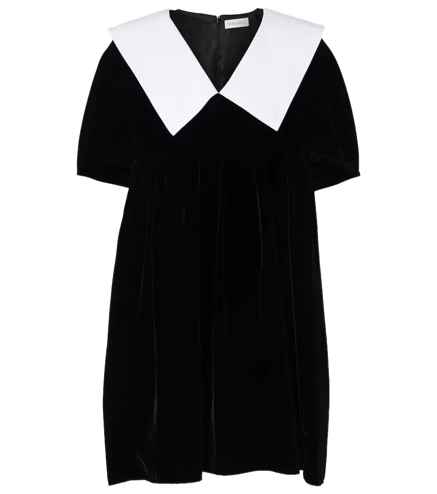 Nina Ricci Velvet minidress | Image 1 Nina Ricci Velvet minidress | Image 1