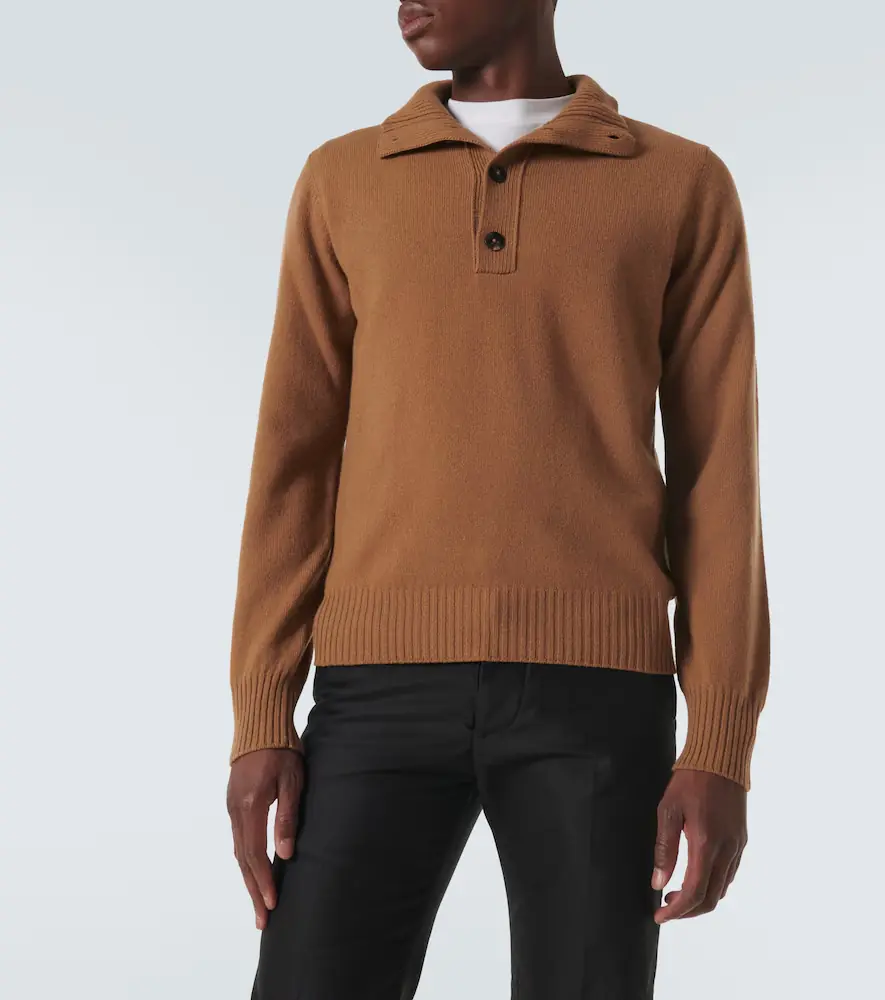 Tom Ford Wool and cashmere turtleneck sweater | Thumbnail 3