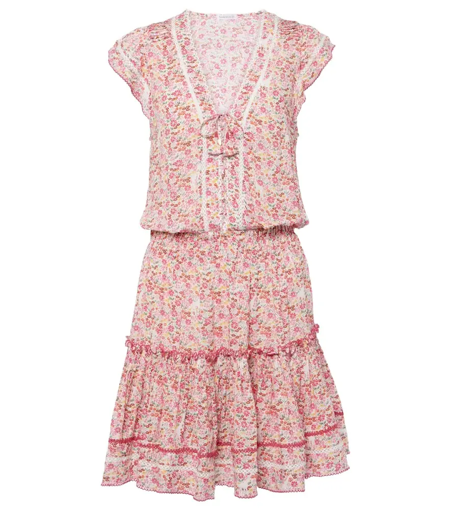 Poupette St Barth Anais floral minidress | Image 1 Poupette St Barth Anais floral minidress | Image 1