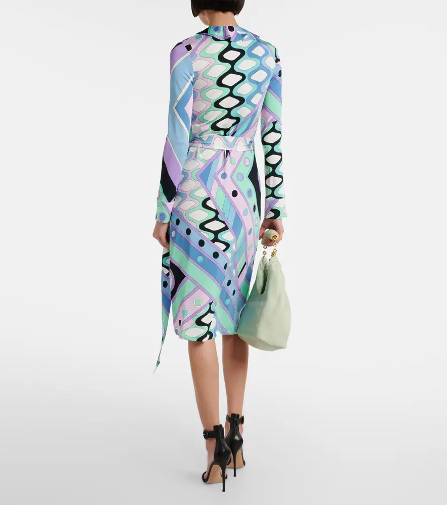 PUCCI Vivara wrap dress | Thumbnail 2 PUCCI Vivara wrap dress | Thumbnail 2