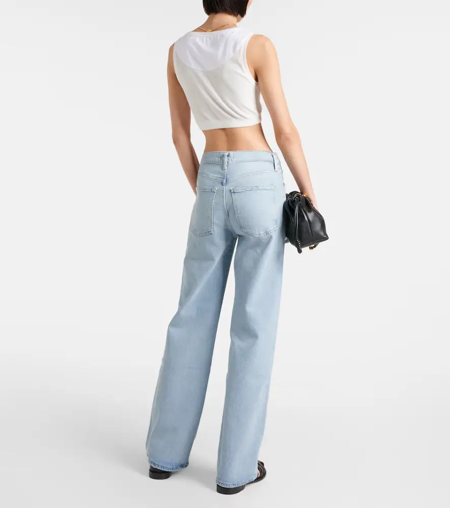 AGOLDE Harper mid-rise straight jeans | Thumbnail 2