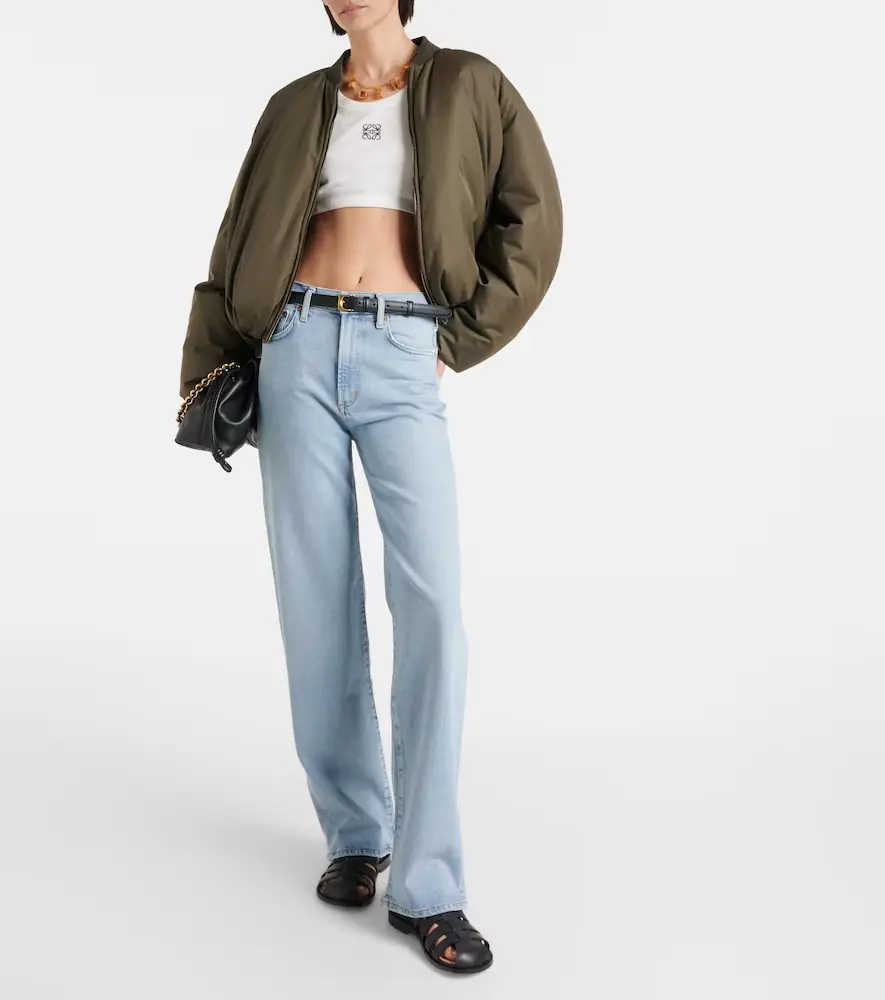AGOLDE Harper mid-rise straight jeans | Thumbnail 5