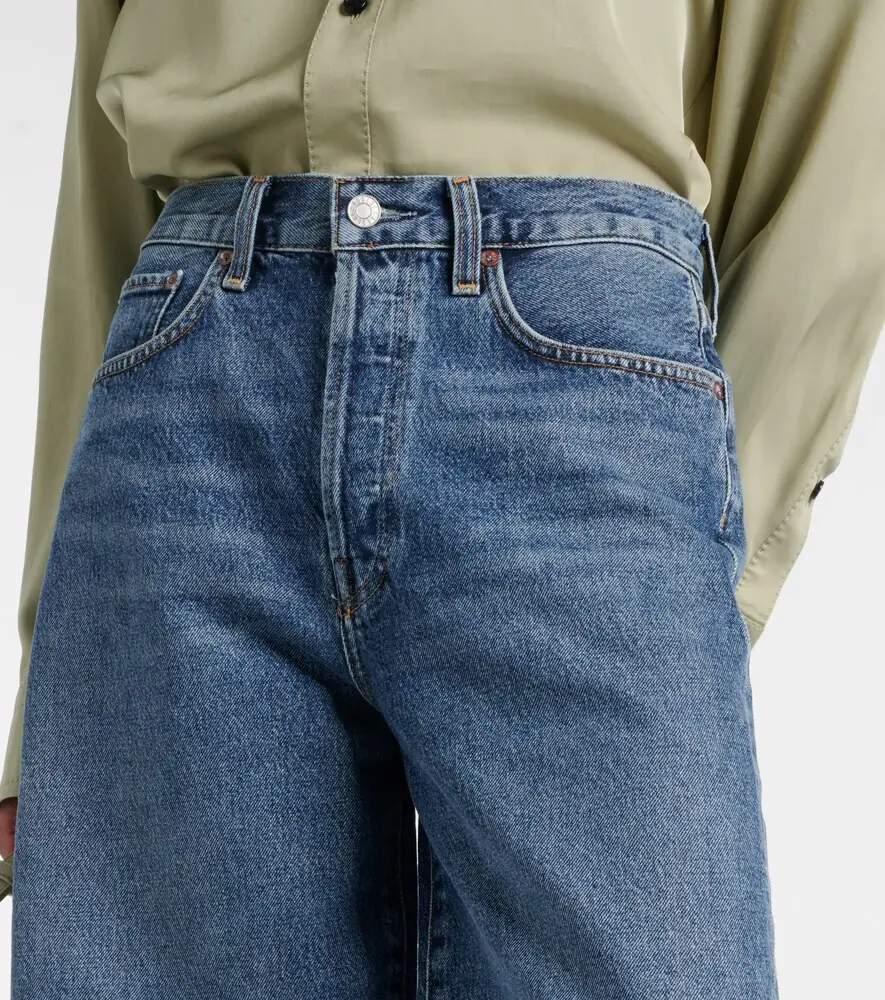 AGOLDE Risha low-rise denim Bermuda shorts | Thumbnail 6