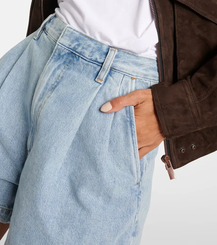 AGOLDE Becker denim shorts | Thumbnail 2