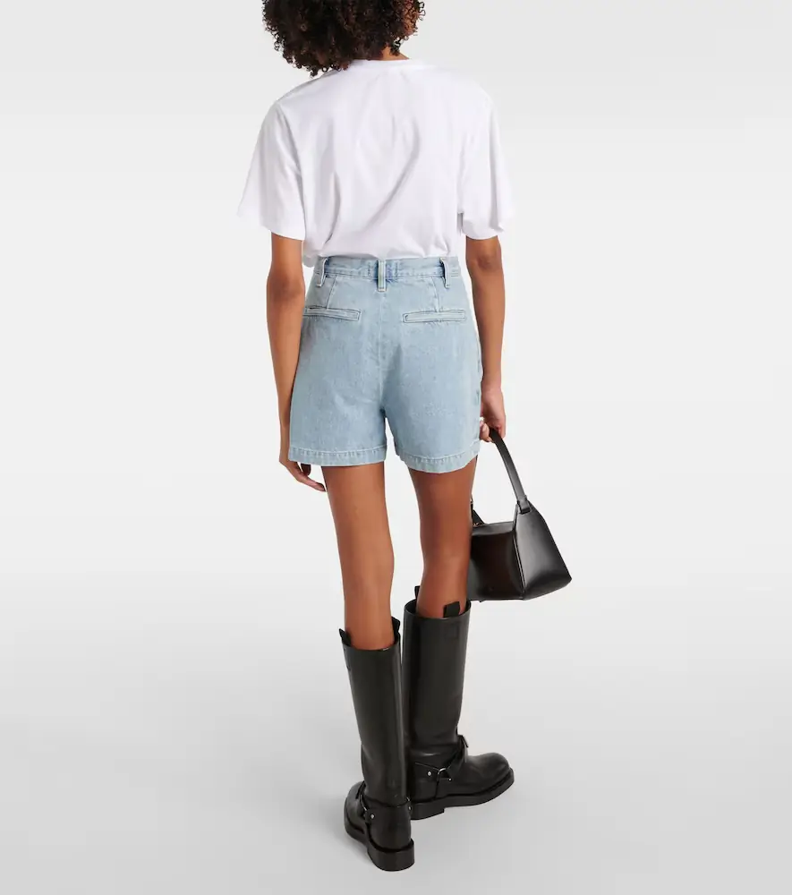 AGOLDE Becker denim shorts | Thumbnail 3