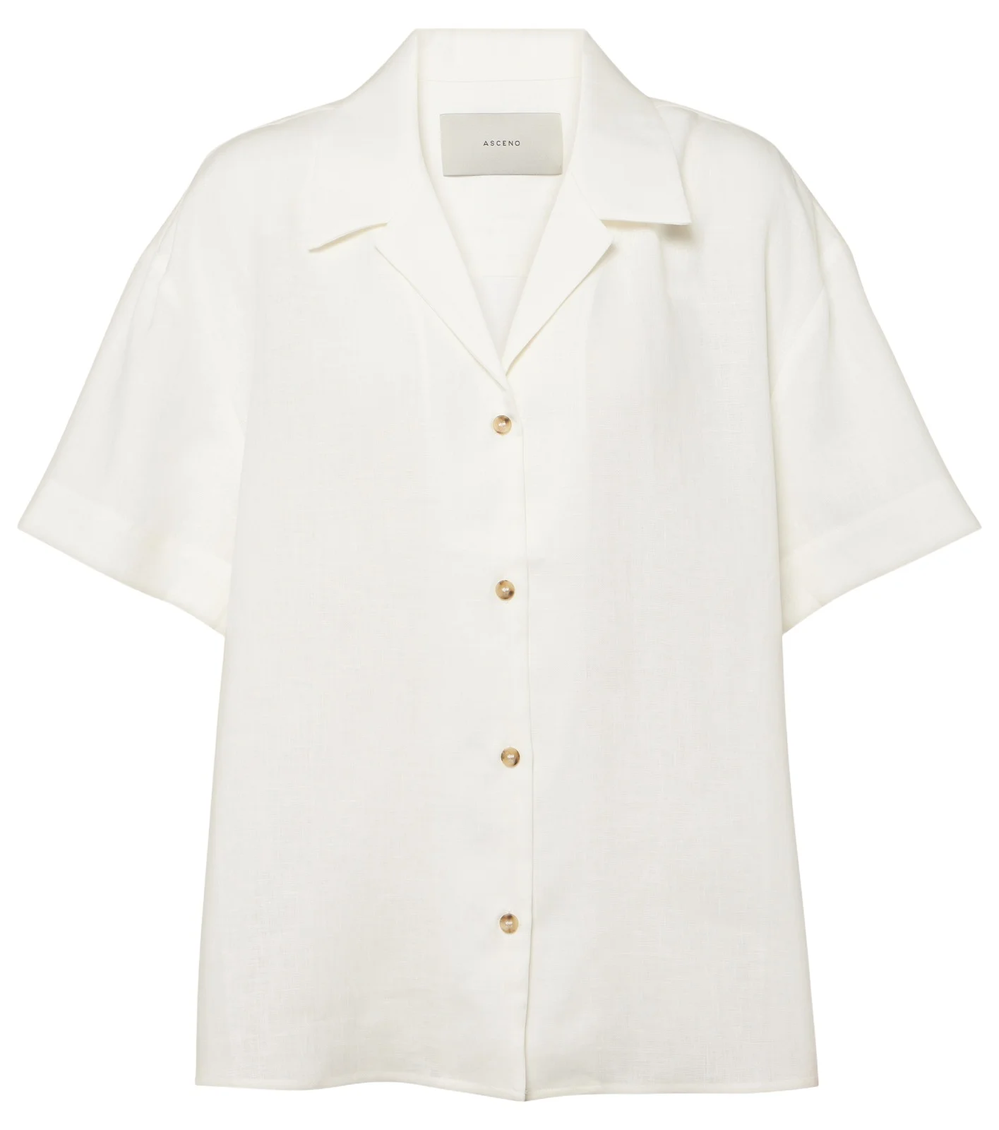 Prague linen bowling shirt Prague linen bowling shirt