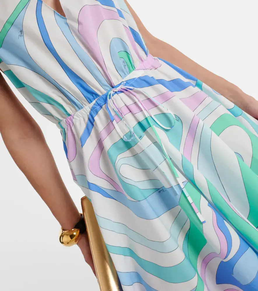 PUCCI Marmo halterneck cotton minidress | Thumbnail 4 PUCCI Marmo halterneck cotton minidress | Thumbnail 4