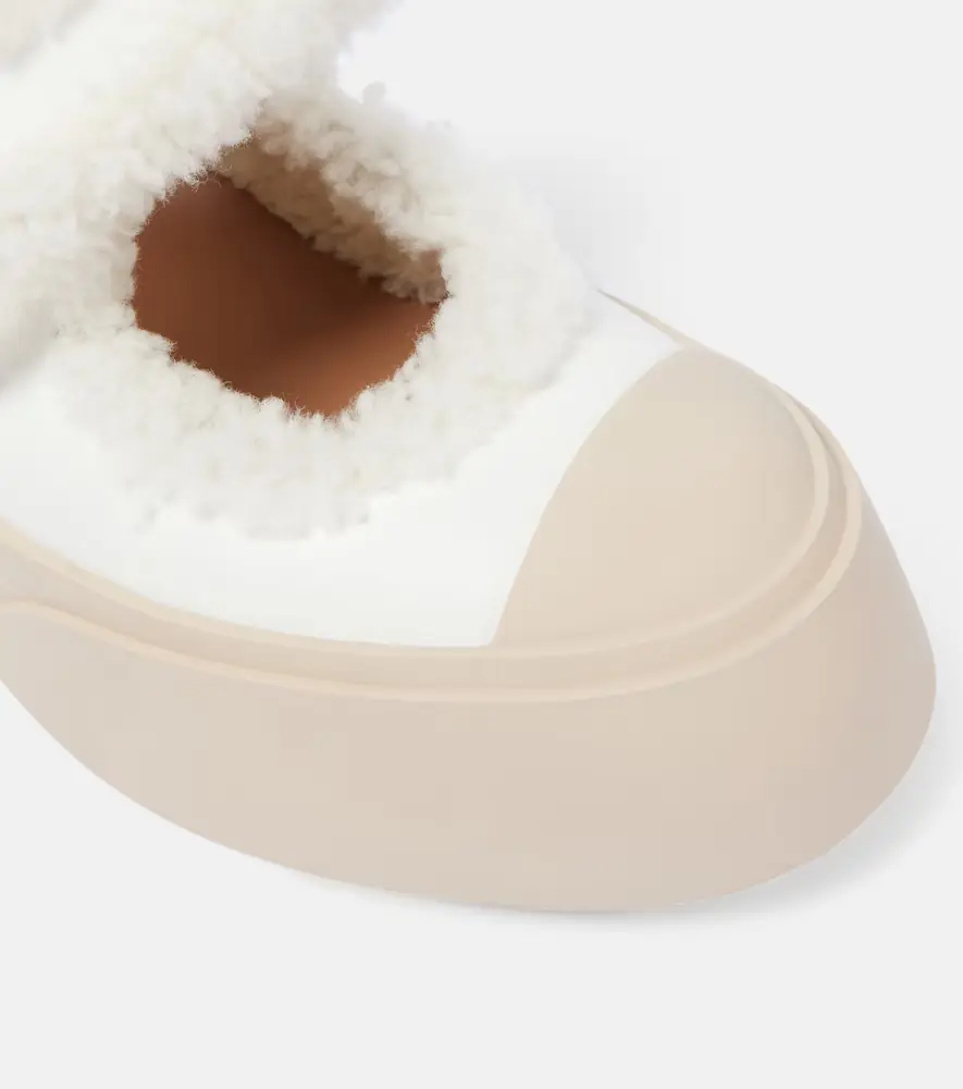 Marni Pablo shearling-lined leather sneakers | Thumbnail 2